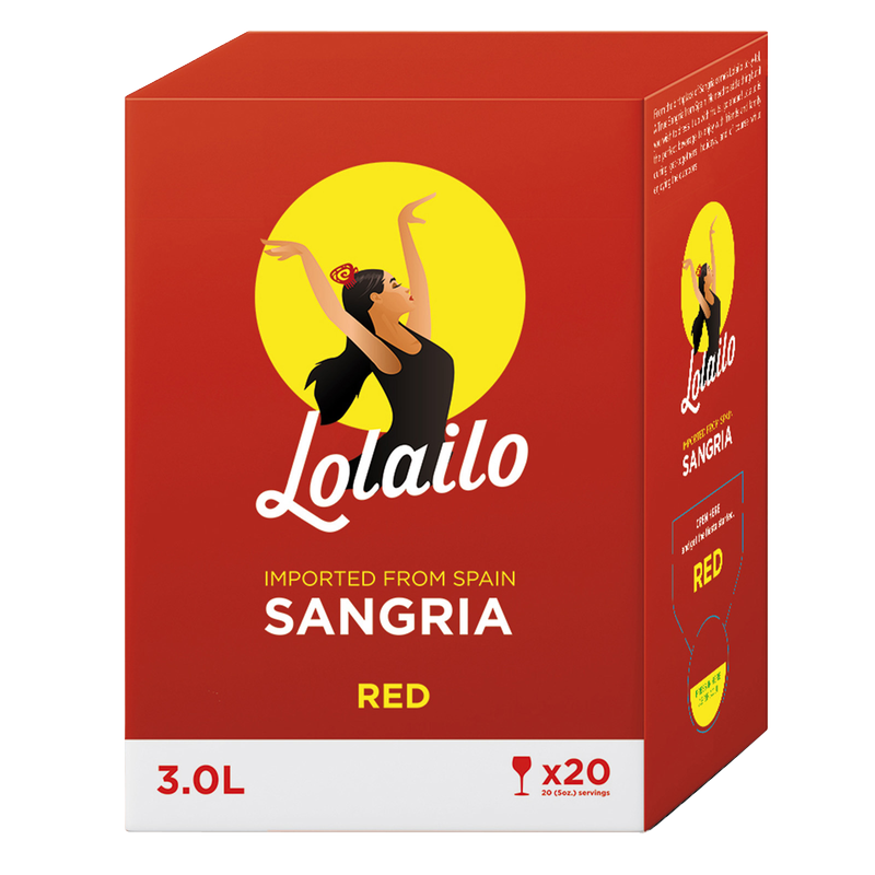 Lolailo Red Sangria 3 Liter Box