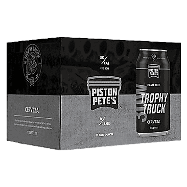 Piston Pete's Trophy Truck Cerveza 6pk 12oz Can