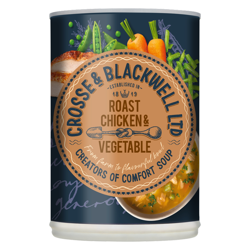 Crosse & Blackwell Roast Chicken & Vegetable Soup, 400g