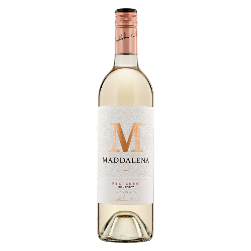 Maddalena Monterey Pinot Grigio White Wine 750 ml