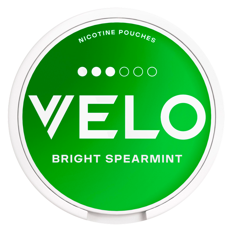 Velo Bright Spearmint Nicotine Pouches (10mg), 20pcs