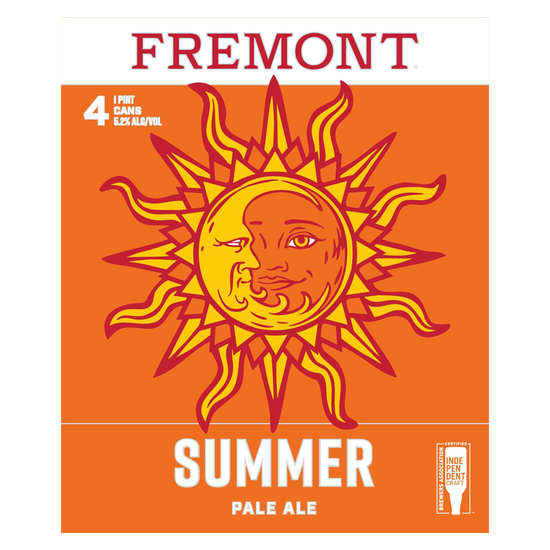 Fremont Brewing Company Summer Ale 4pk 16oz