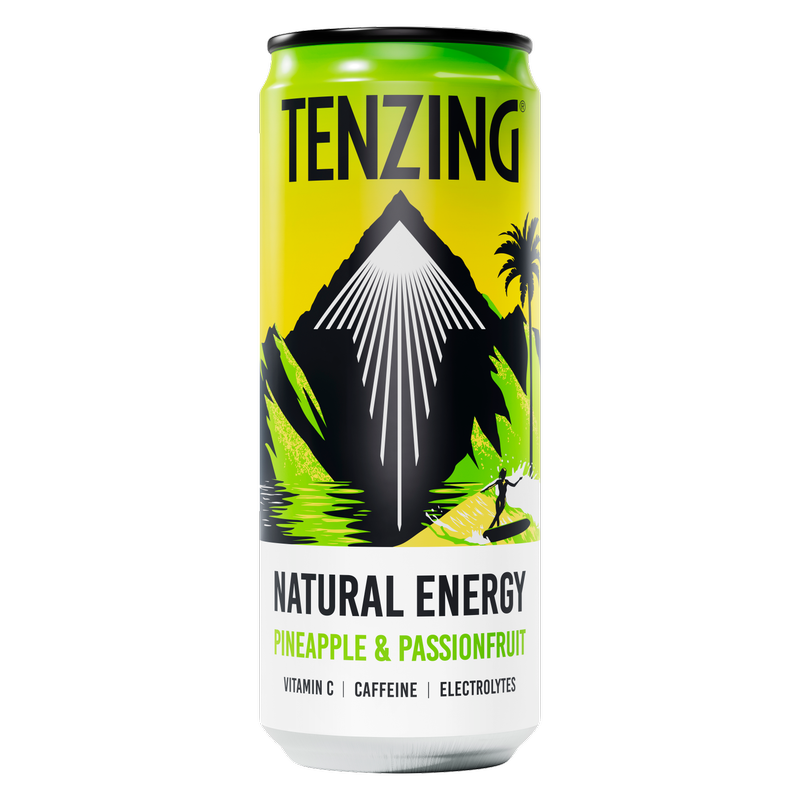TENZING Natural Energy Pineapple & Passionfruit, 330ml