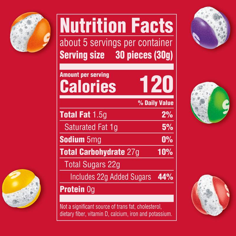 Skittles Pop'd Original, 5.5oz