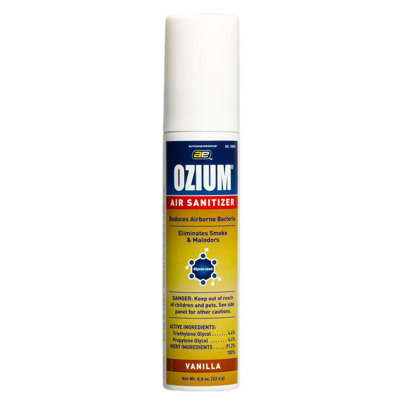 Ozium Vanilla Air Sanitizer 0.8oz