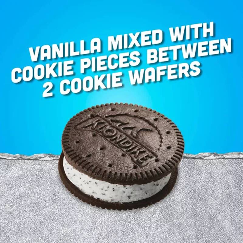 Klondike Cookies & Cream Ice Cream Sandwich, 4ct