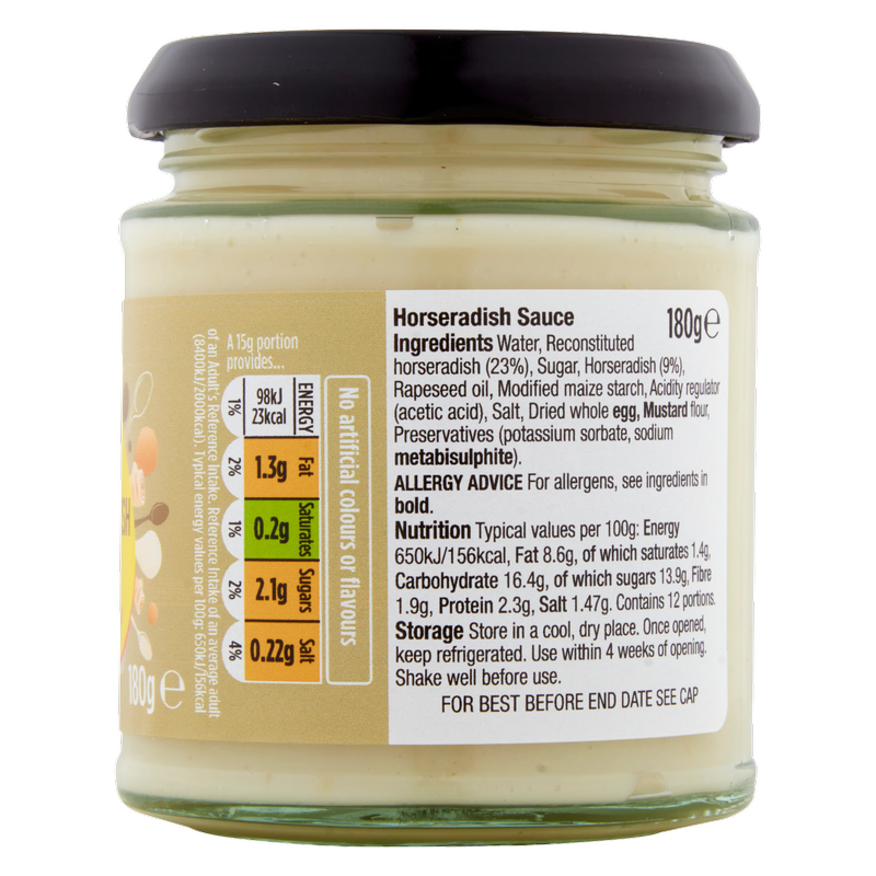Morrisons Horseradish Sauce, 180g