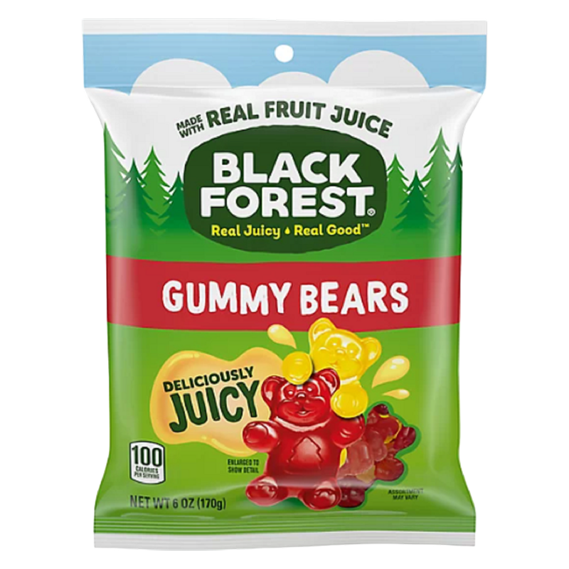 Black Forest Gummy Bears, 6oz