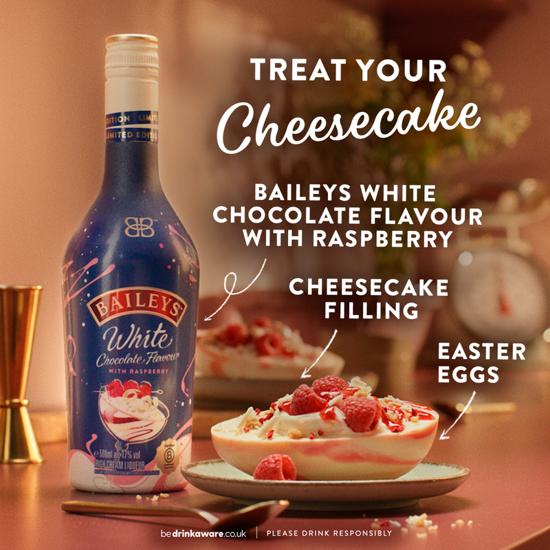 Bailey's White Chocolate & Raspberry, 50cl