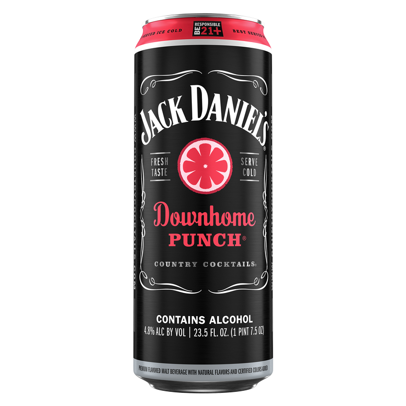 Jack Daniel's Country Cocktails Downhome Punch Single 23.5oz Can 4.8% ABV