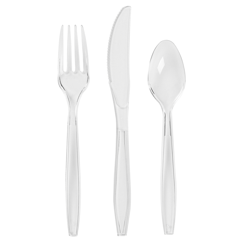 Basically Premium Forks, Spoons, and Knives 96ct