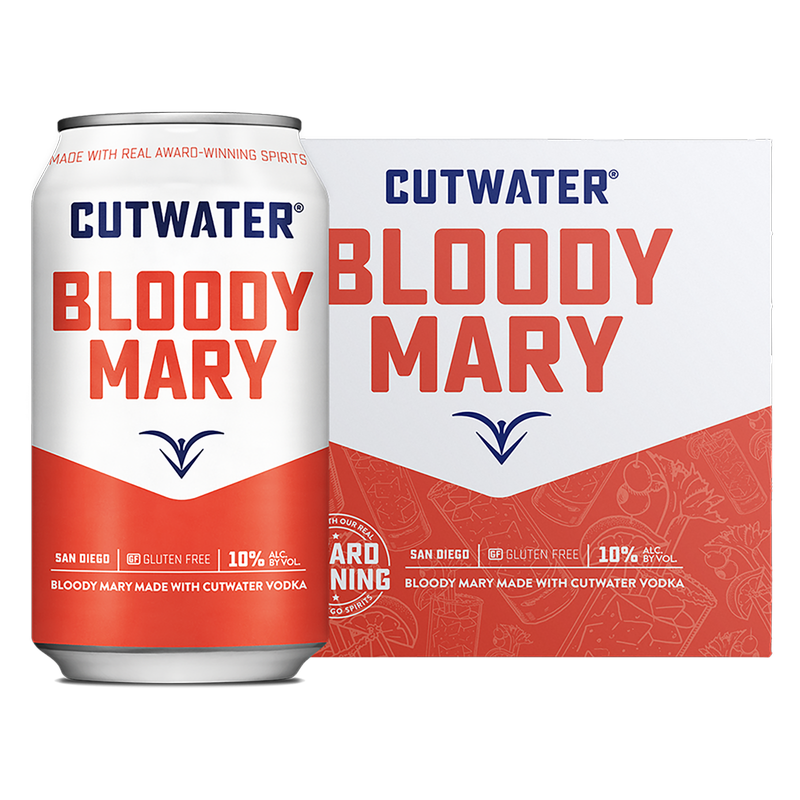 Cutwater Mild Bloody Mary 4pk 12oz Can