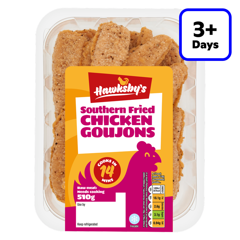 Hakwsby's Southern Fried Chicken Goujons, 510g