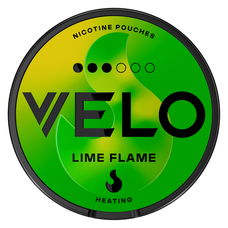 Velo Lime Flame Nicotine Pouches (8mg), 20pcs