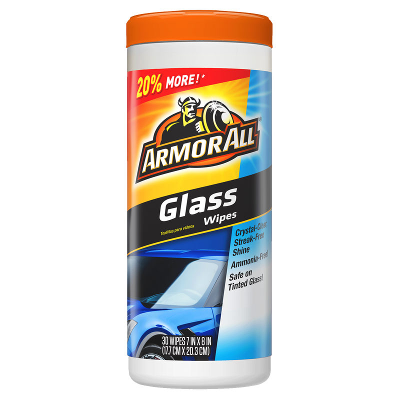 Armor All Glass Wipes 30 Ct