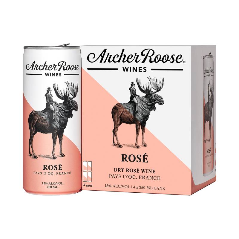 Archer Roose Wines Rosé 4pk 250ml Cans