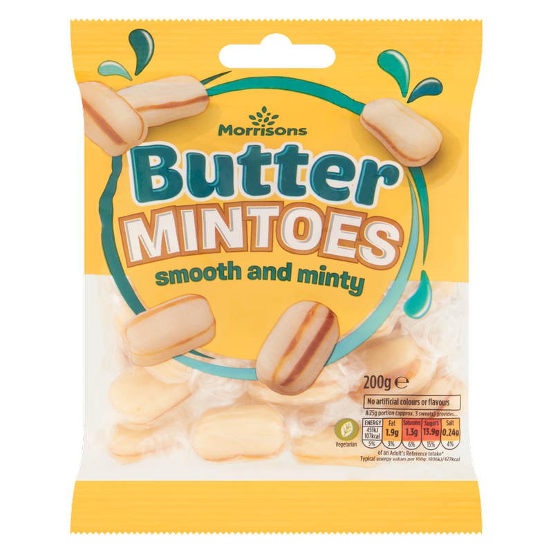 Morrisons Butter Mintoes, 200g