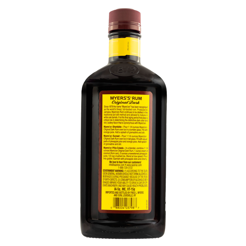 Myers's Rum 375ml (80 Proof)