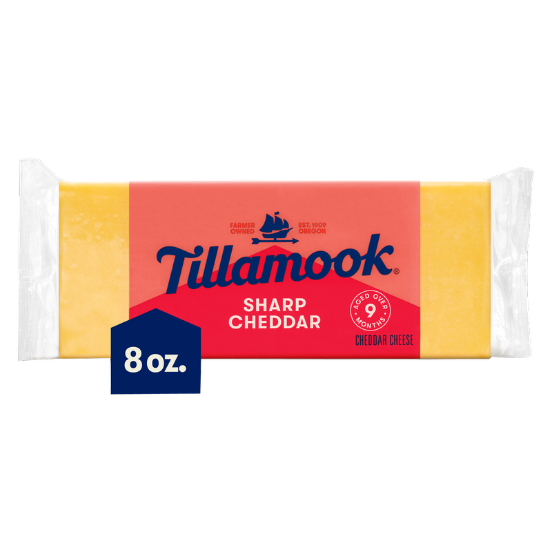 Tillamook Sharp Cheddar Cheese Loaf - 8oz