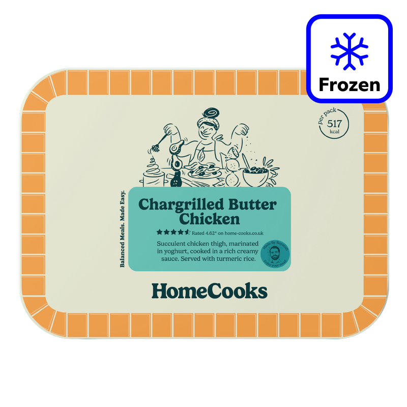 HomeCooks Chargrilled Butter Chicken - By Chef Reyansh, 375g