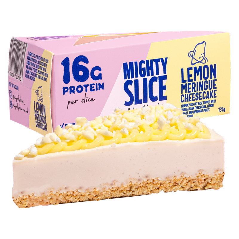 Mighty Slice Lemon Meringue Protein Cheesecake, 131g