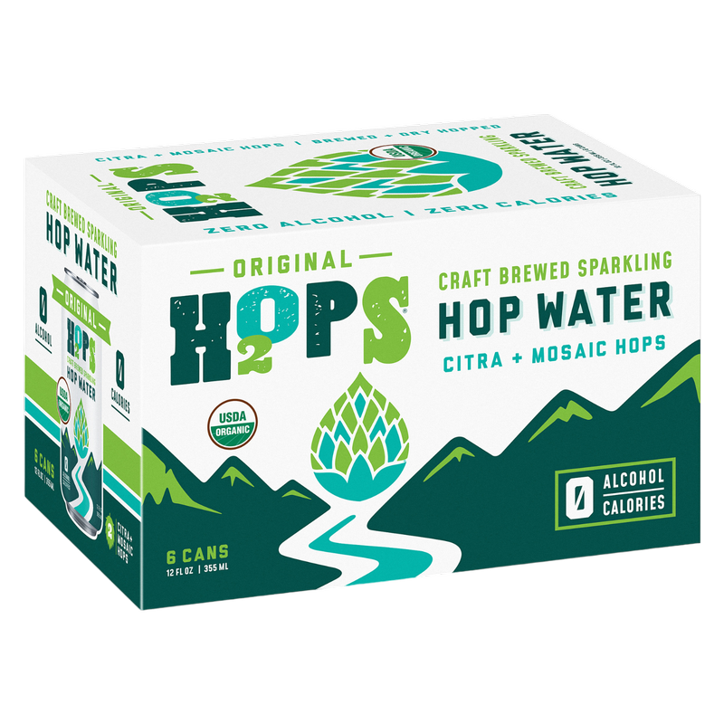 H2OPS Original Hop Water 6pk
