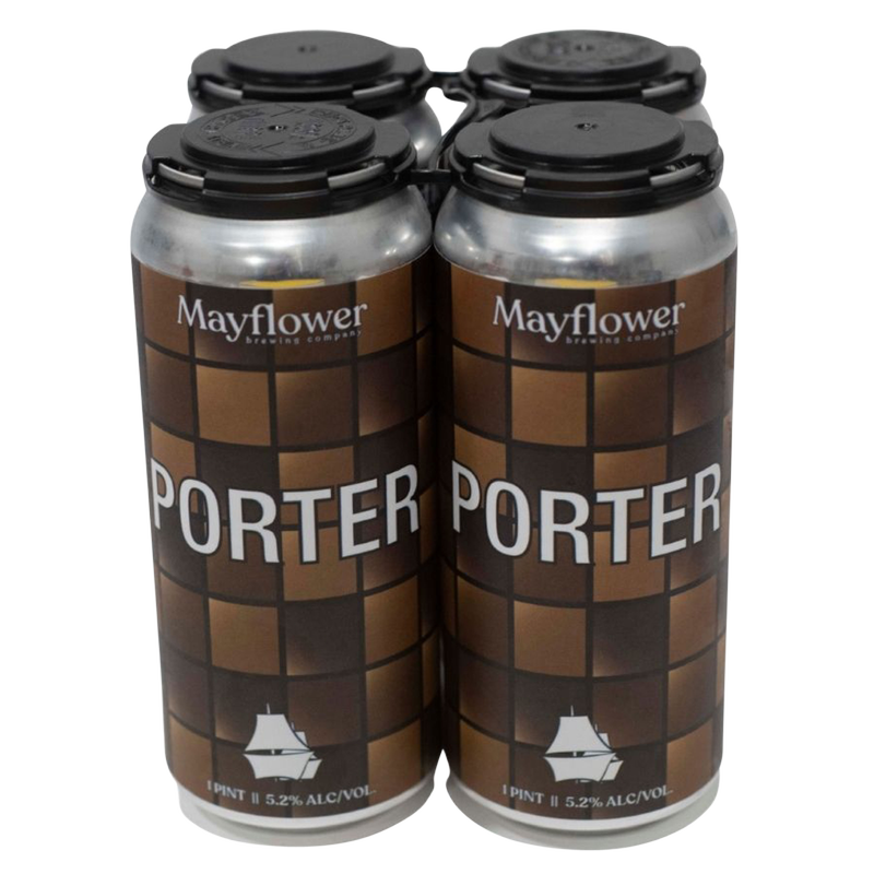 Mayflower Porter 4pk 16oz Can 5.2% ABV