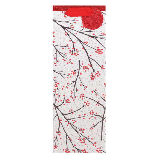 The Gift Wrap Company Bottle Bag Winter Branches
