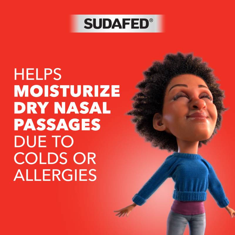 Sudafed Non-Medicated Saline Nasal Mist with Aloe, 3 Fl. Oz