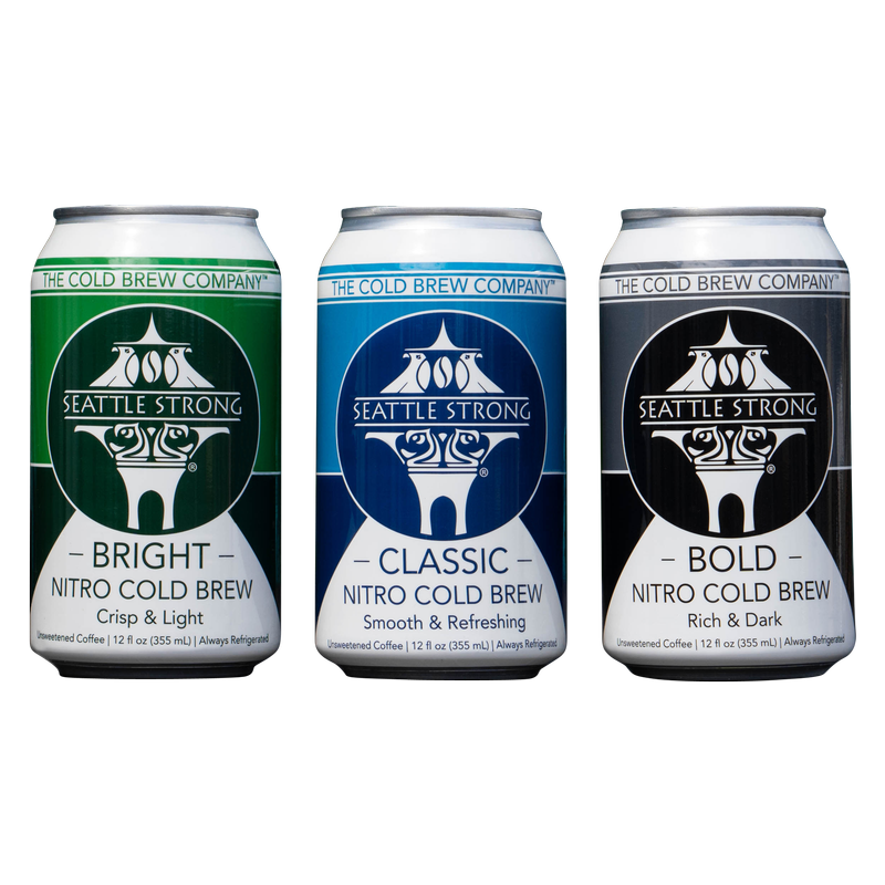 Seattles Best Bright Nitro Cold Brew Coffee 12oz Can