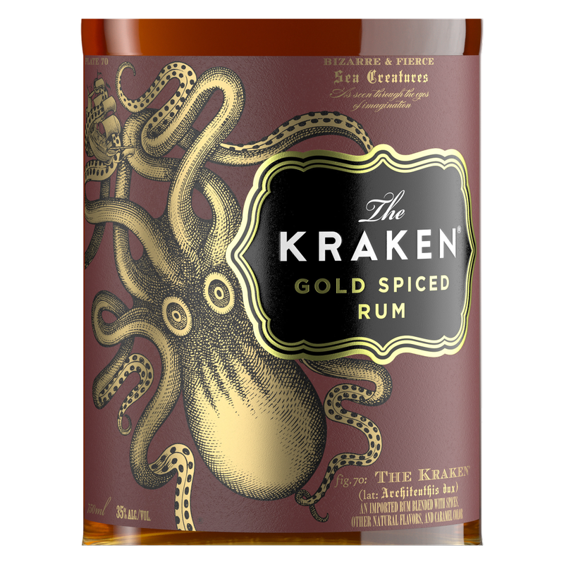 Kraken Gold Spiced Rum 750ml (70 proof)