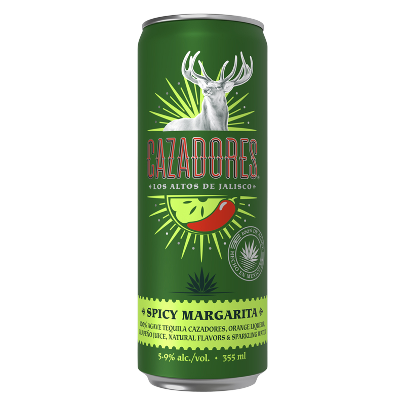 Cazadores Spicy Margarita Single 12oz Can 5.9% ABV