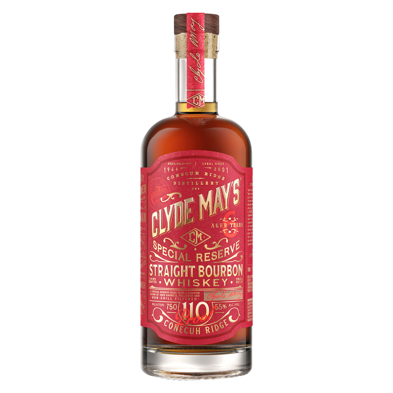 Clyde Mays Special Reserve Whiskey Aged 6 Years 750ml (110 proof)