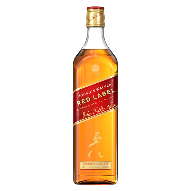 Johnnie Walker Red Label Scotch 750ml (80 Proof)