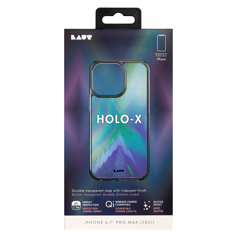 Laut Holo X Crystal iPhone 13 Pro Max Case Black