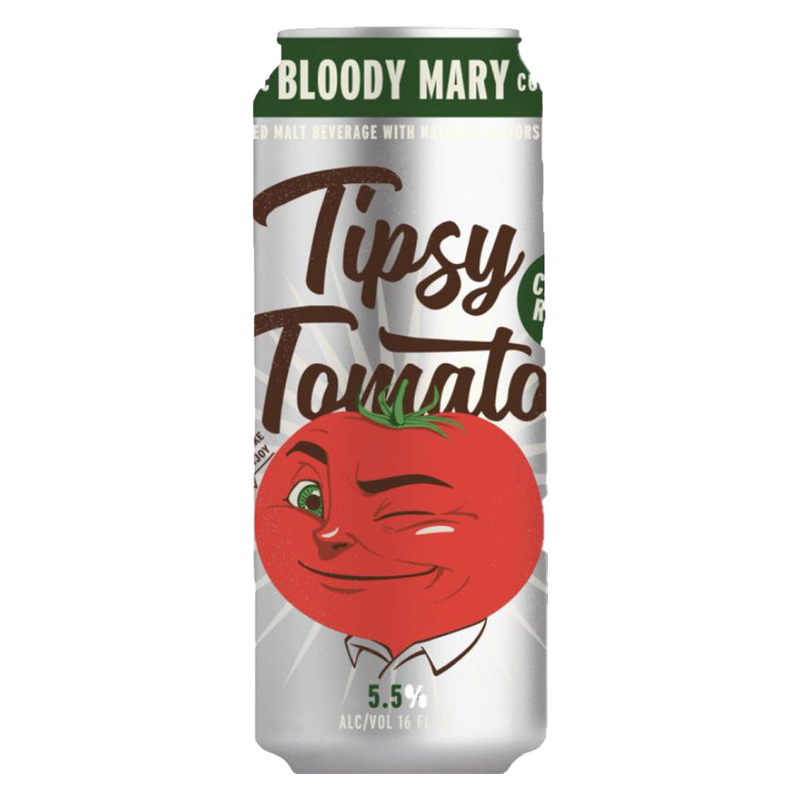 Tipsy Tomato Bloody Mary in a Can 4 Pack 16 oz Cans