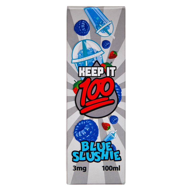 Keep It 100 Blue Slushies 3 mg E-Liquid 100 ml Bottle
