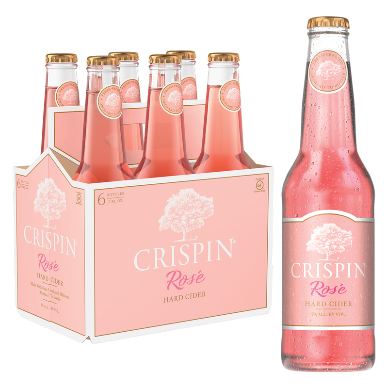 Crispin Rose Cider 6pk 12oz Btl 5.0% ABV