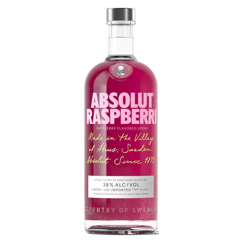 Absolut Raspberri Vodka 1L