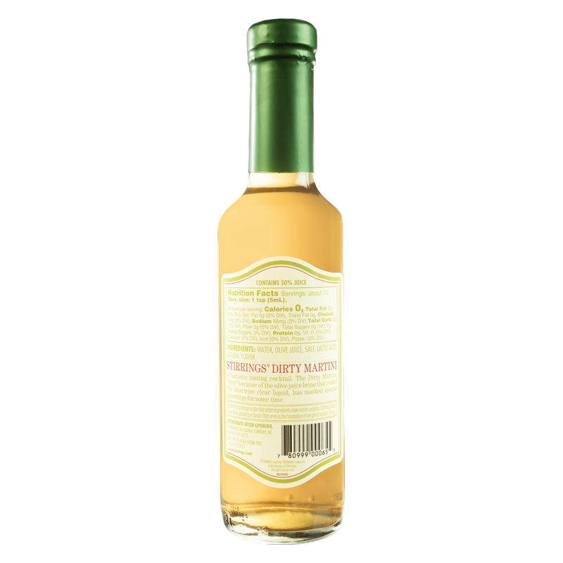 Stirrings Dirty Martini 12oz Btl
