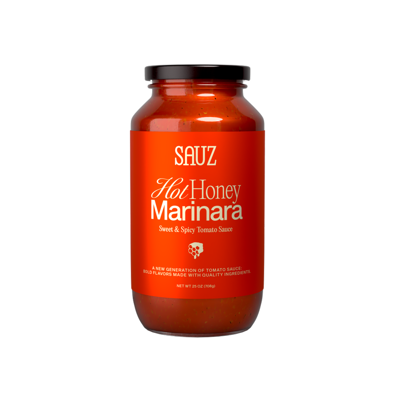 Sauz Hot Honey Marinara Pasta Sauce, 25oz. 
