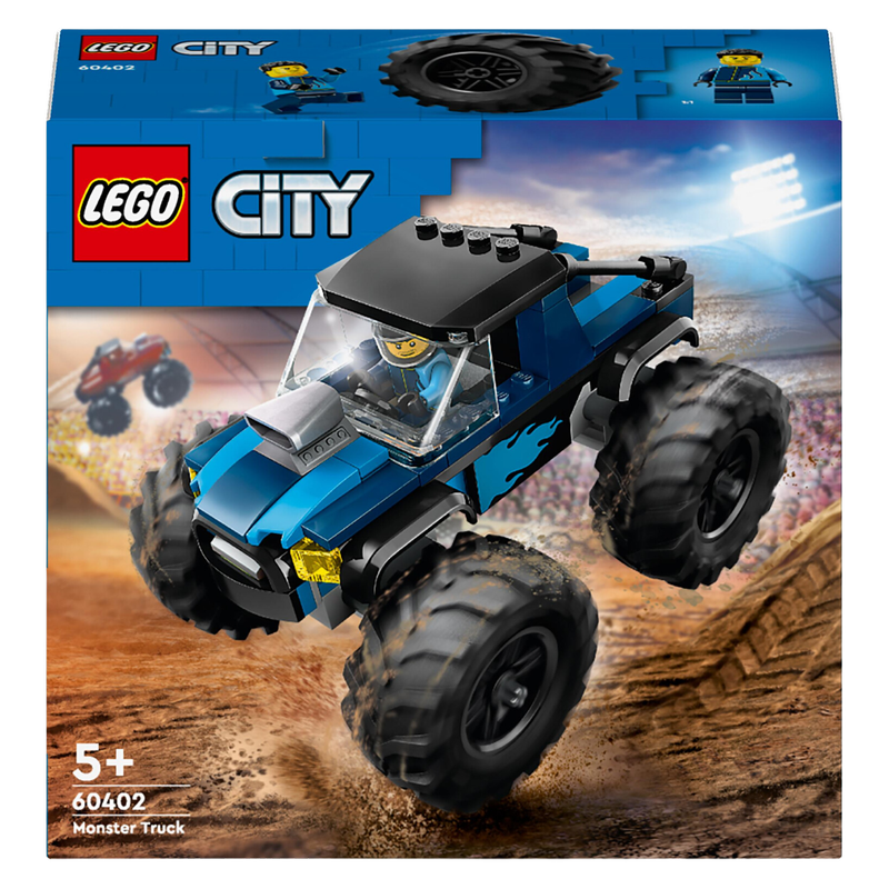 Lego Blue Monster Truck City, 1pcs