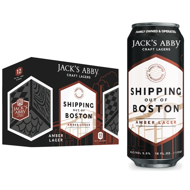 Jacks abby Shipping Out of Boston 12pk Can