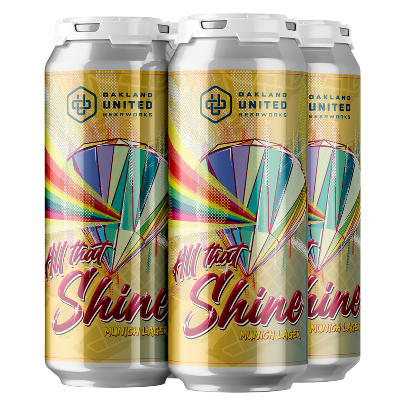 Oakland United Beerworks Lager Series - All That Shine 4pk 16oz