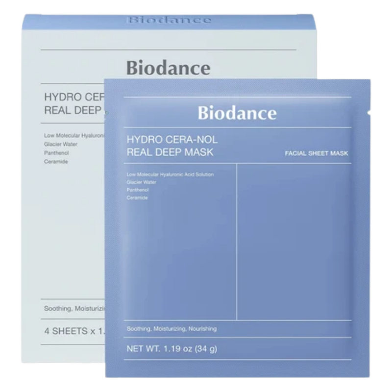 Biodance Hydro Cera-nol Real Deep Mask, 4pcs
