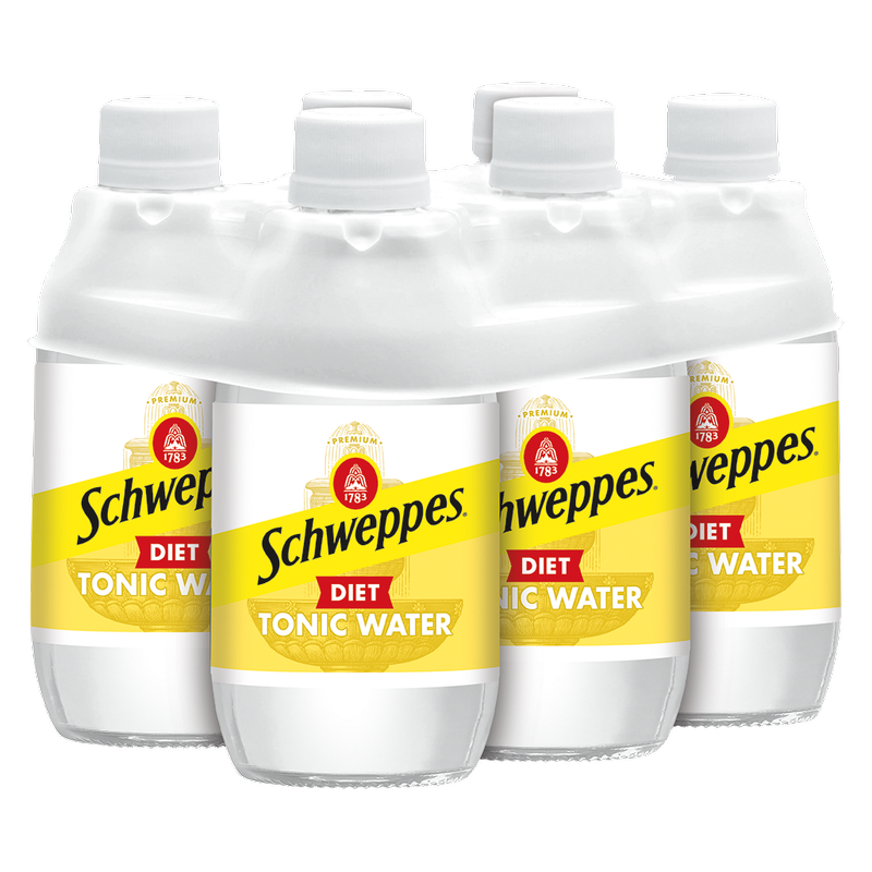 Schweppes Diet Tonic 6pk 10oz Btl
