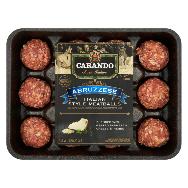 Carando Abruzzese Italian Style Meatballs - 16oz / 12ct