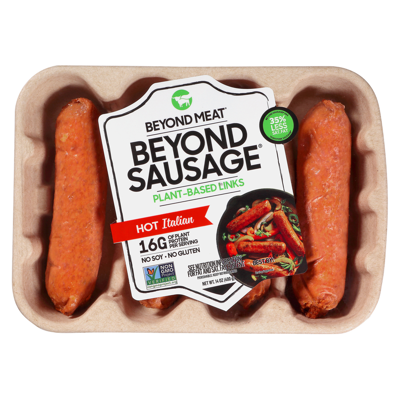 Beyond Meat Beyond Hot Italian Sausage 4ct