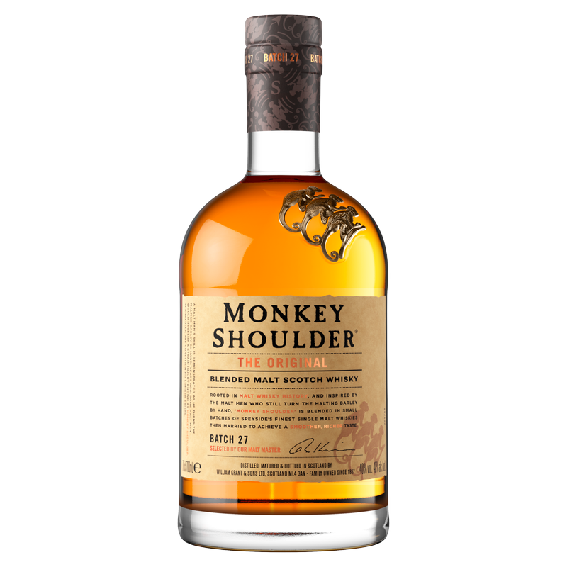 Monkey Shoulder Blended Scotch Whisky, 70cl