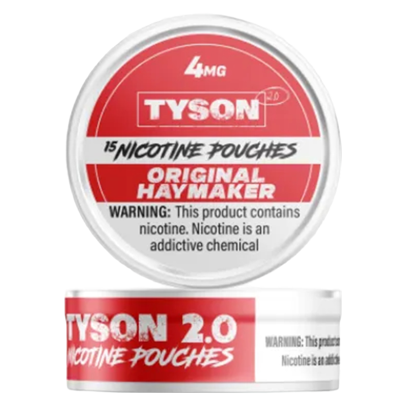 Heavy Bags Nicotine Pouch Original Haymaker 4mg Tin